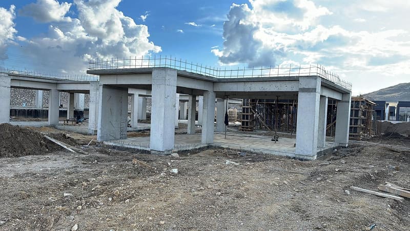 Betonarme karkas, Temelli